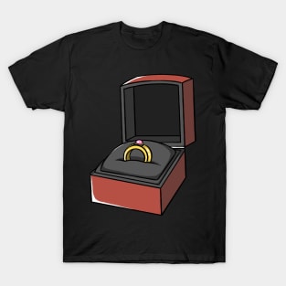 Jewelry Box Ring Rings T-Shirt